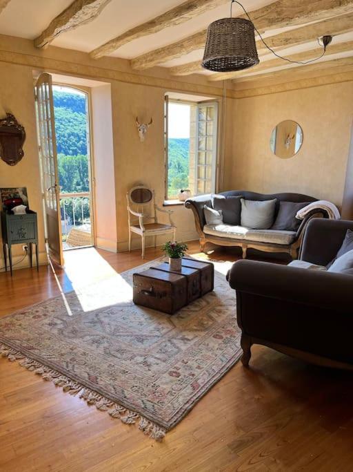 Vue Magique A Castelnaud Villa Exteriör bild