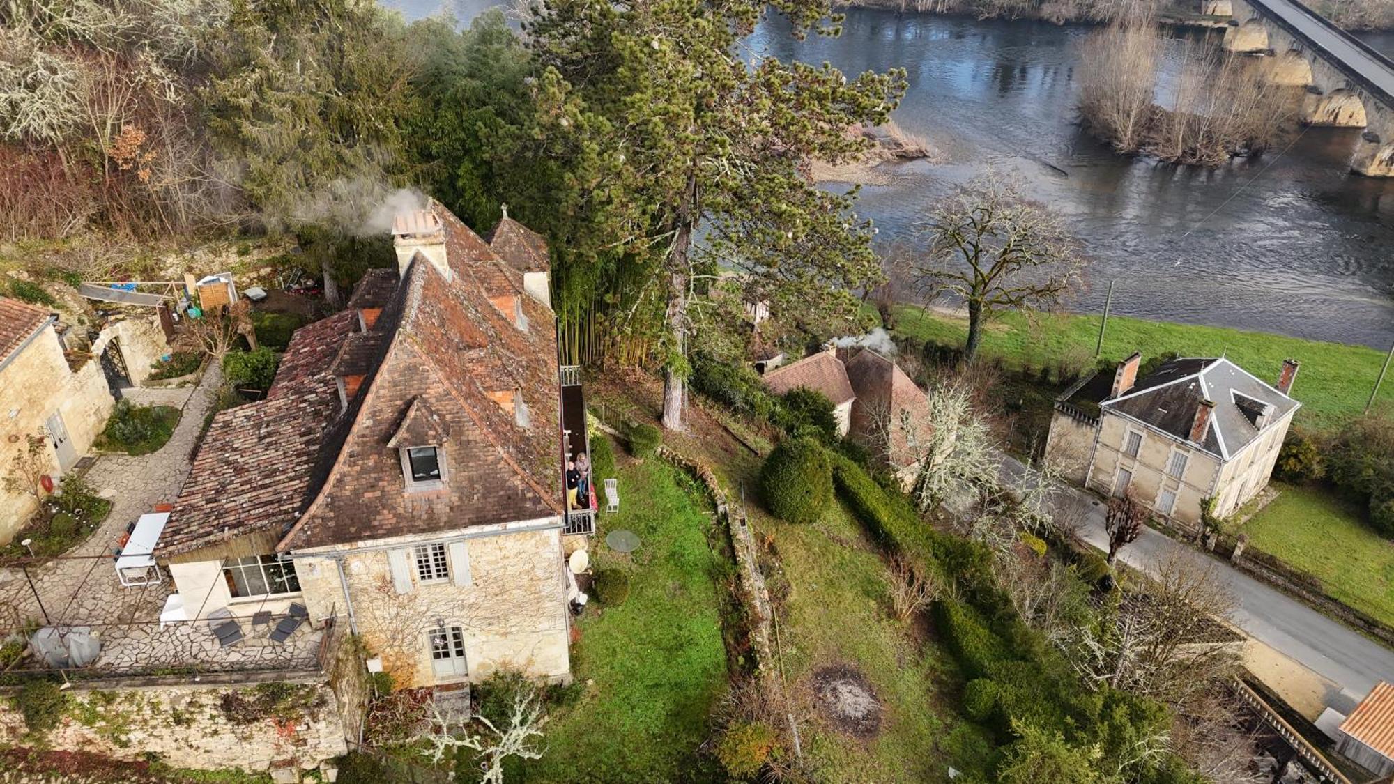Vue Magique A Castelnaud Villa Exteriör bild