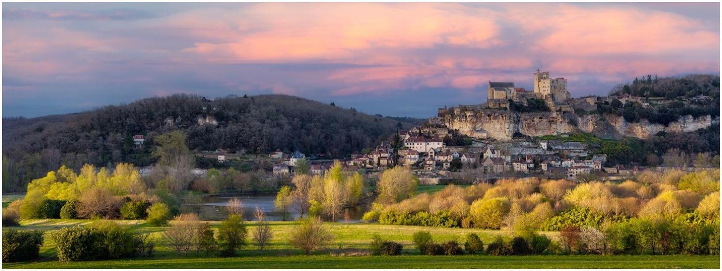 Vue Magique A Castelnaud Villa Exteriör bild